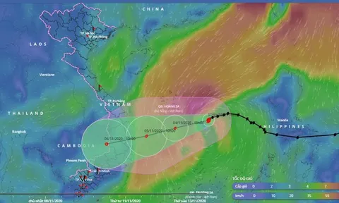 Bão số 10 có cường độ và quỹ đạo bất định, rất khó dự báo